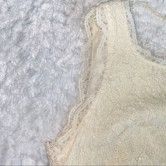 Adrianna Papell Cream Lace dress - Picture 10 of 11